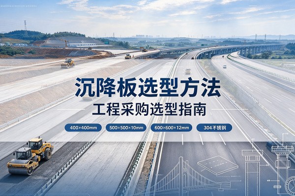 郧阳沉降板选择方法