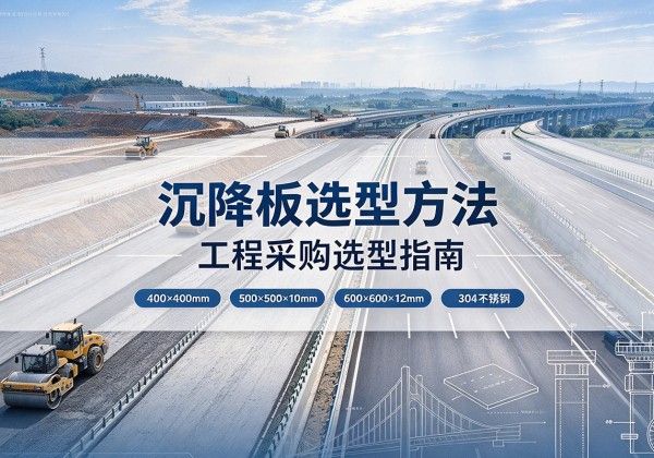 郧阳沉降板选择方法